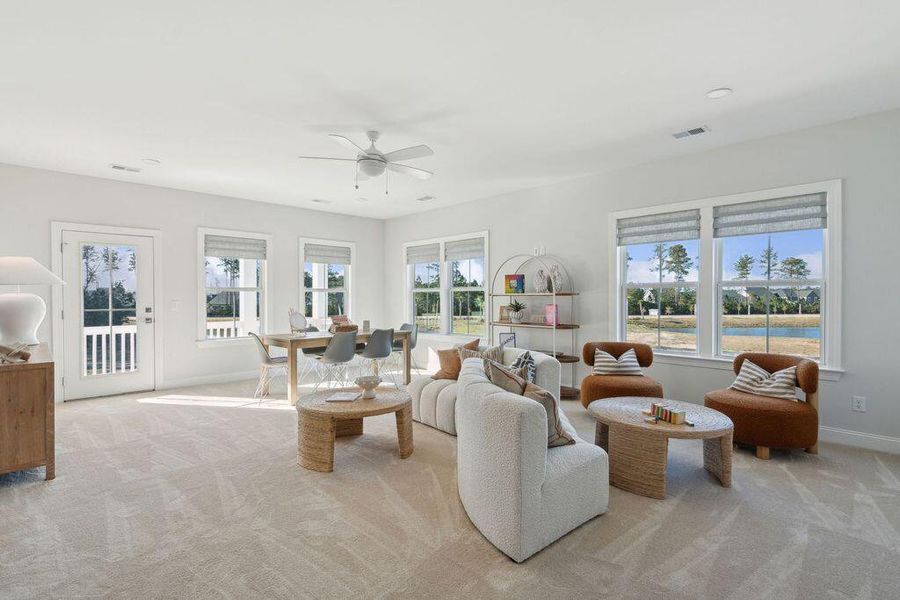 Furnished interior view inside a new home in Kings River Preserve, Hollywood (Image 31). Furnished interior view inside a new home in Kings River Preserve, Hollywood (Image 31).