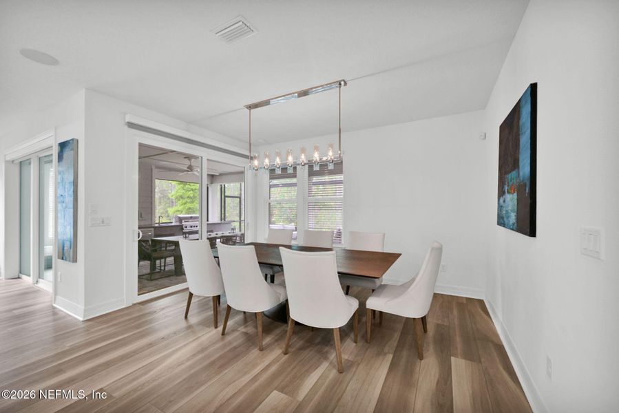 Furnished interior view inside a new home in , Jacksonville (Image 49).