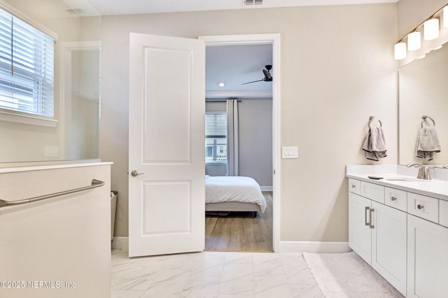 Furnished interior view inside a new home in Legends Preserve - Reserve Series, Daytona Beach (Image 27).