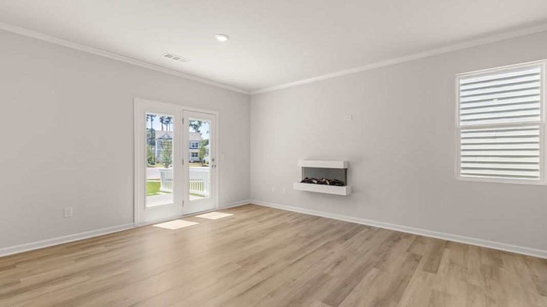 Spacious, unfurnished interior of a new home in Braselton Village, Braselton (Image 11). Spacious, unfurnished interior of a new home in Braselton Village, Braselton (Image 11).