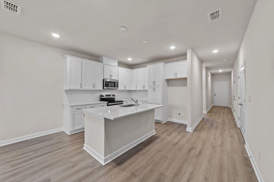 Similar Palmetto floorplan with Timeless finishes at a nearby community