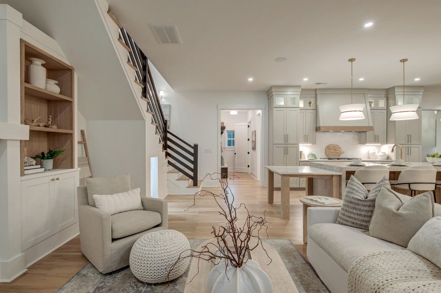 Furnished interior view inside a new home in , Mount Pleasant (Image 45).
