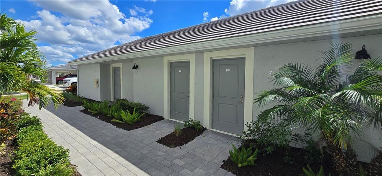 Exterior details and patio area of a home in , Venice (Image 20). Exterior details and patio area of a home in , Venice (Image 20).