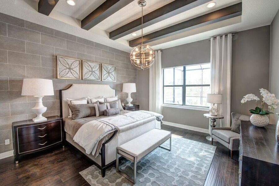 Furnished interior view inside a new home in Veranda Gardens, Port St. Lucie (Image 7).