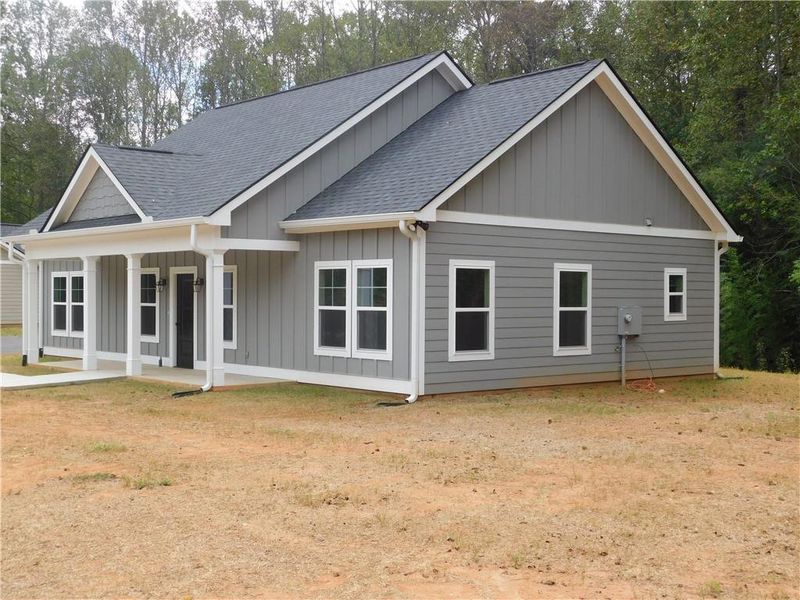 Exterior details and patio area of a home in , Dahlonega (Image 3).