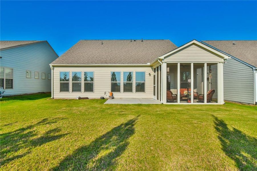 Front exterior of a new home in , Hoschton, GA, highlighting curb appeal (Image 2).