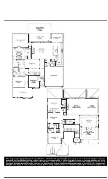 2D floor plan layout of this home in Terraces, Rockwall, TX (Image 4). 2D floor plan layout of this home in Terraces, Rockwall, TX (Image 4).