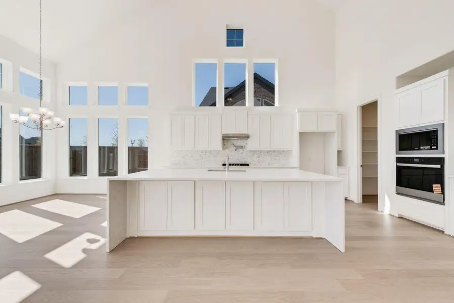 Furnished interior view inside a new home in Chatham Reserve, Providence Village (Image 6). Furnished interior view inside a new home in Chatham Reserve, Providence Village (Image 6).
