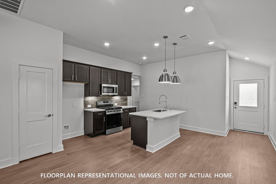 Furnished interior view inside a new home in Ambrose, La Marque (Image 12).