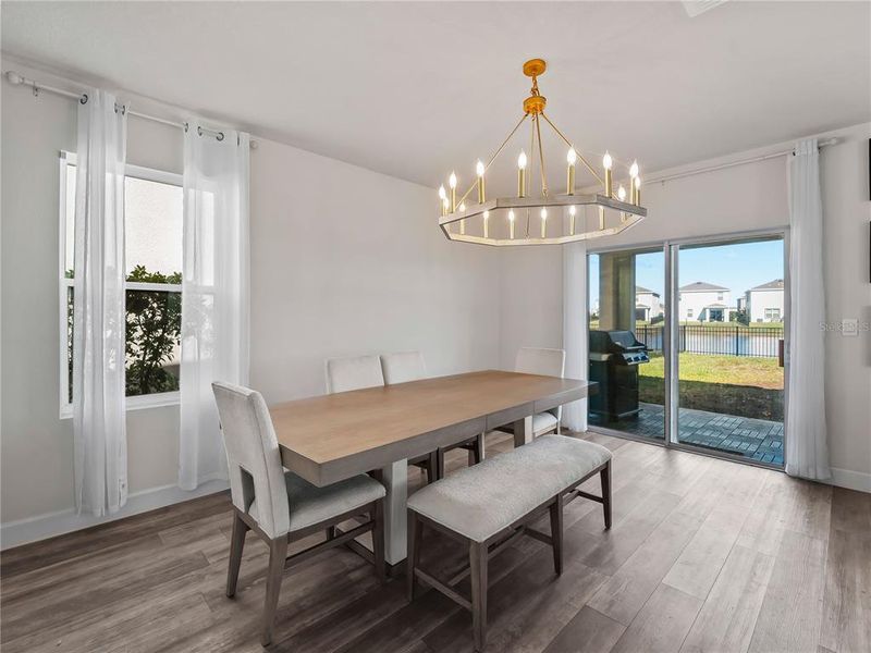 Furnished interior view inside a new home in Star Farms at Lakewood Ranch, Bradenton (Image 14).