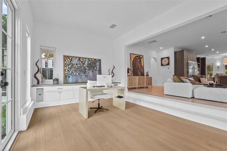 Furnished interior view inside a new home in , Sarasota (Image 7). Furnished interior view inside a new home in , Sarasota (Image 7).