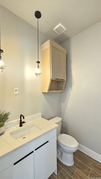 Furnished interior view inside a new home in , Adkins (Image 13).