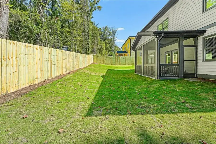 Exterior details and patio area of a home in , Scottdale (Image 31).