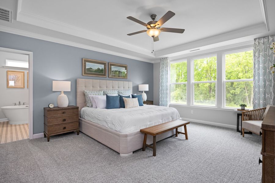 Representative furnished interior of a home built from the The Magnolia A by Davidson Homes LLC in Springvale South, Fuquay Varina (Image 21). Representative furnished interior of a home built from the The Magnolia A by Davidson Homes LLC in Springvale South, Fuquay Varina (Image 21).