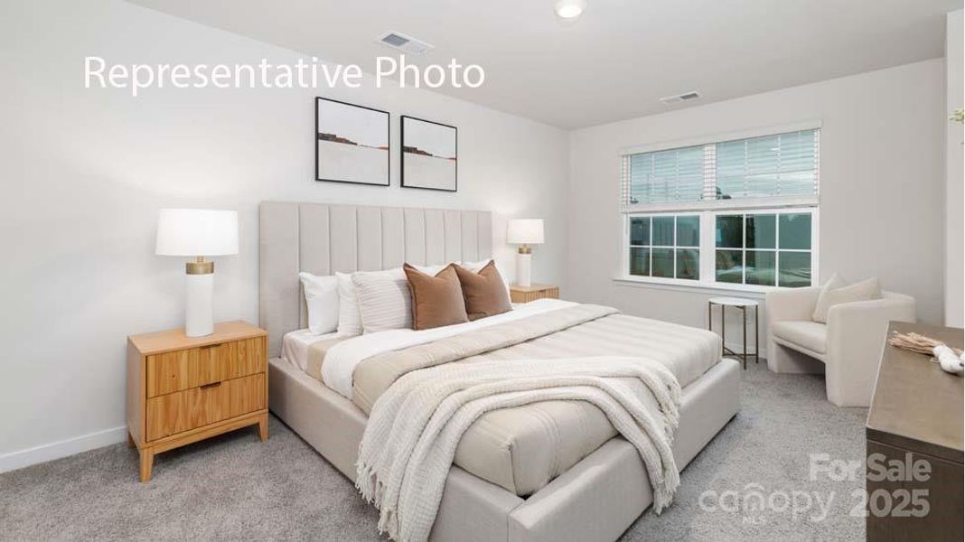Furnished interior view inside a new home in Clark Creek Landing, Lincolnton (Image 4).