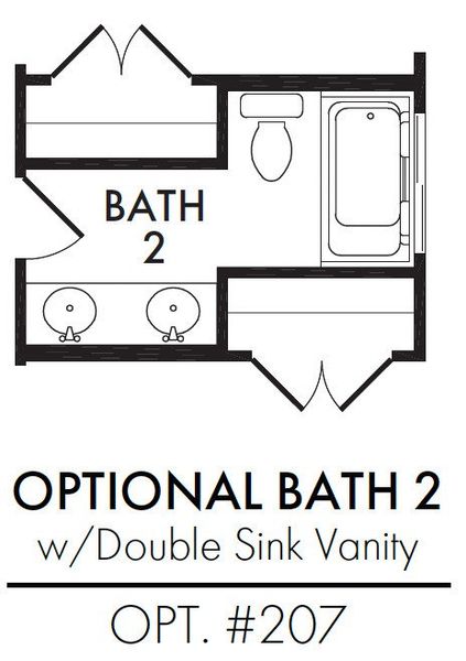 2nd Sink in Bath 2