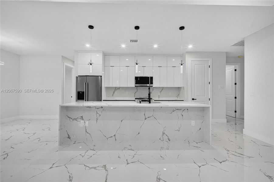 Furnished interior view inside a new home in , Punta Gorda (Image 8).