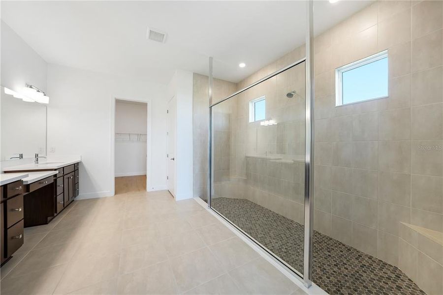 Furnished interior view inside a new home in Esplanade at Skye Ranch, Sarasota (Image 8).