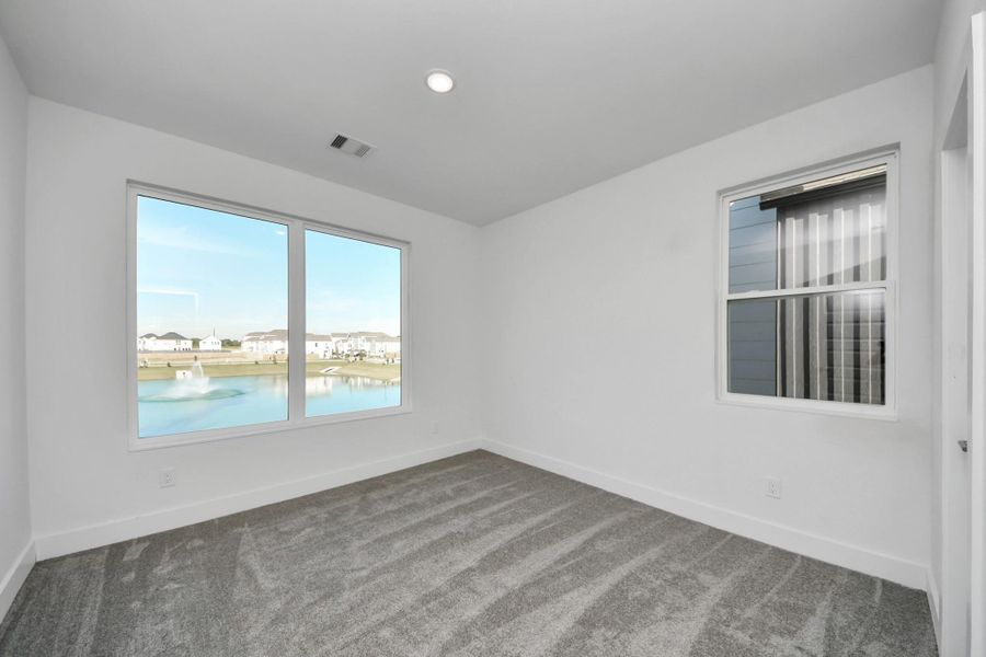 Secondary bedroom with lake view Secondary bedroom with lake view