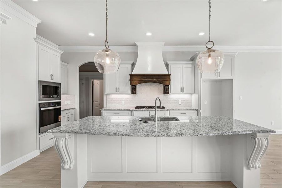 Furnished interior view inside a new home in , Godley (Image 7).