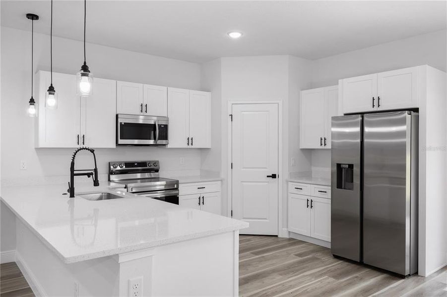 Furnished interior view inside a new home in , Ocala (Image 2).