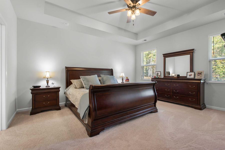 Furnished interior view inside a new home in French Quarter Creek, Huger (Image 46).