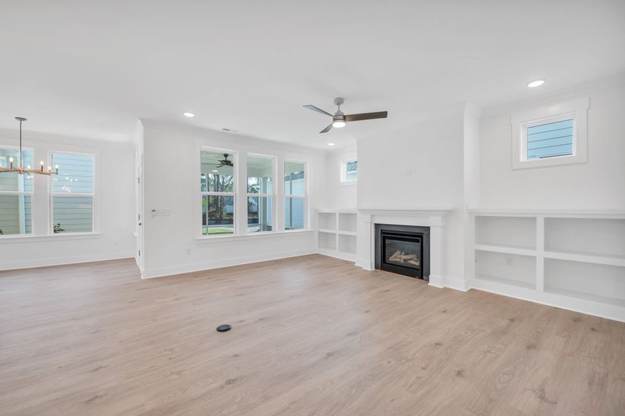 Representative unfurnished interior of a home built from the The Berkley by RobuckHomes in East & Mason, Wilmington (Image 21).