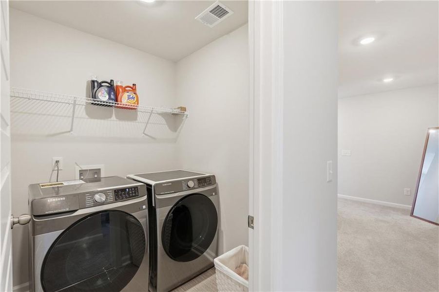 Furnished interior view inside a new home in , Bloomingdale (Image 5).
