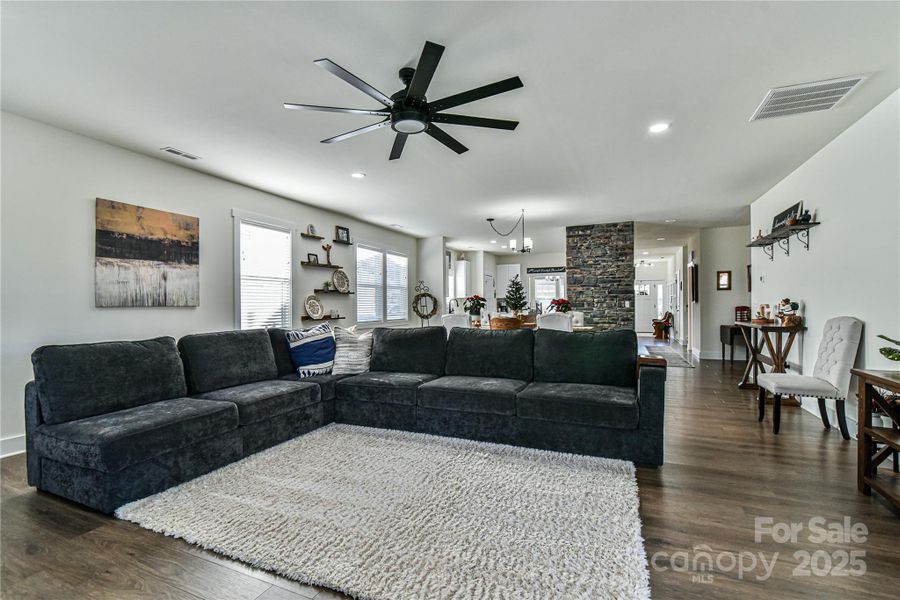 Furnished interior view inside a new home in , Fletcher (Image 13). Furnished interior view inside a new home in , Fletcher (Image 13).