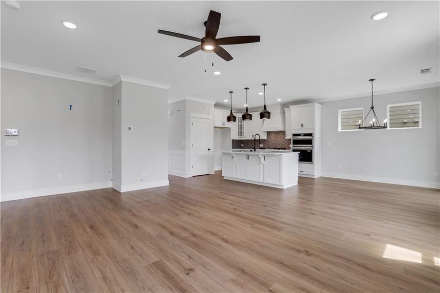 Spacious, unfurnished interior of a new home in Twin Lakes, Hoschton (Image 35).