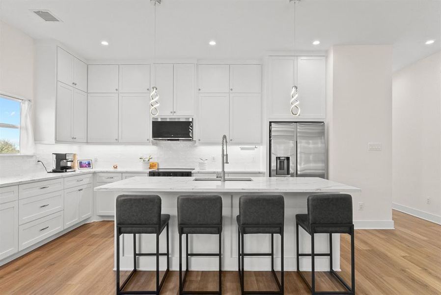 Furnished interior view inside a new home in , Winona (Image 9).