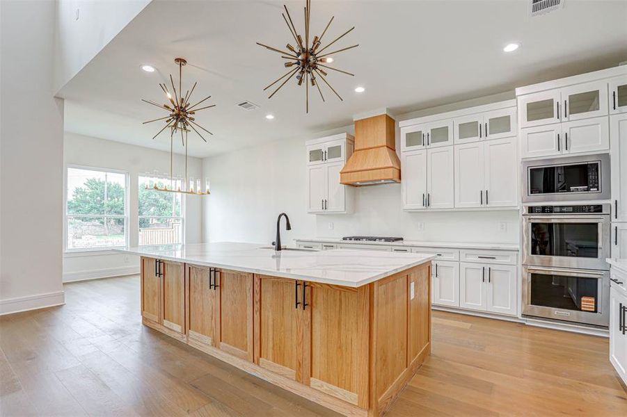 Furnished interior view inside a new home in , Keller (Image 14).
