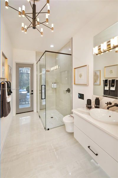 Furnished interior view inside a new home in The Estates at Brown's Landing, Port Orange (Image 9).