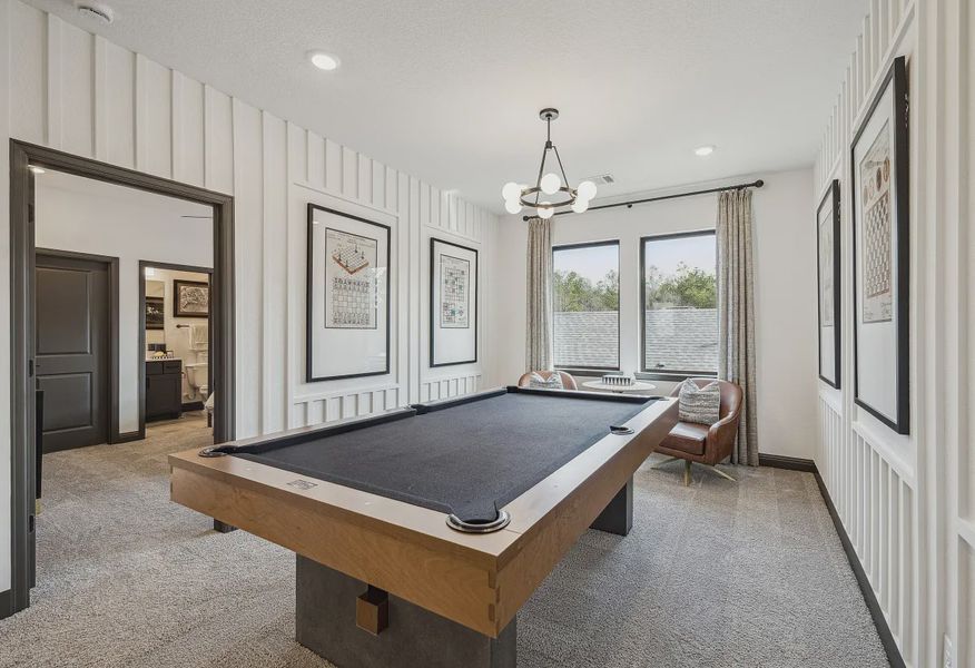Plan 4069 Game Room - Staged - 19 of 25