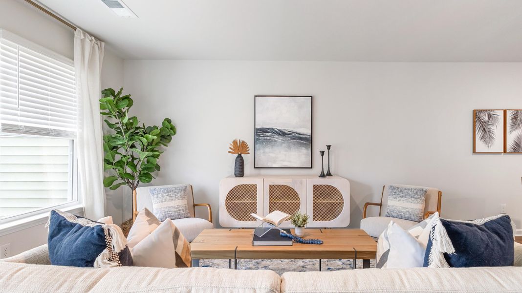 Furnished interior view inside a new home in Carolina Groves Townhomes, Moncks Corner (Image 15).