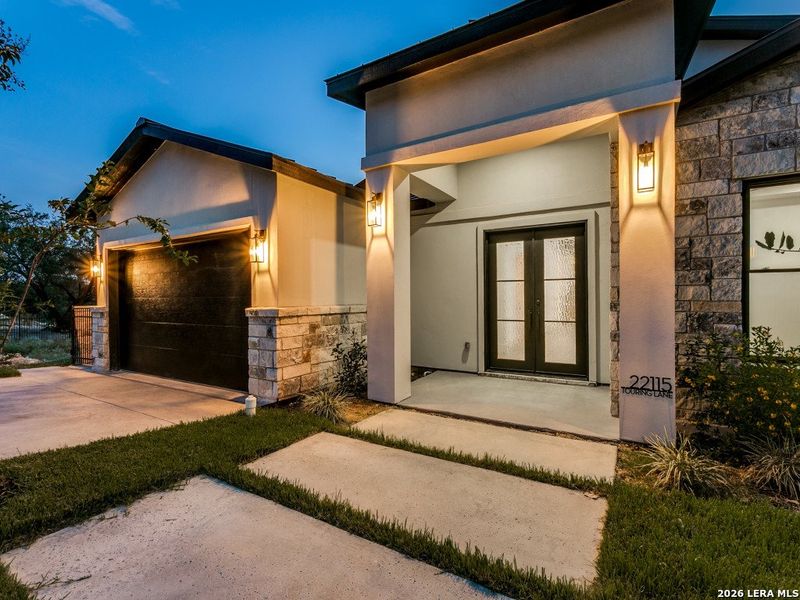 Exterior details and patio area of a home in , San Antonio (Image 34). Exterior details and patio area of a home in , San Antonio (Image 34).