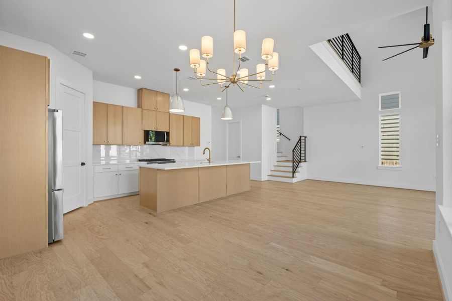 Furnished interior view inside a new home in , Houston (Image 14). Furnished interior view inside a new home in , Houston (Image 14).