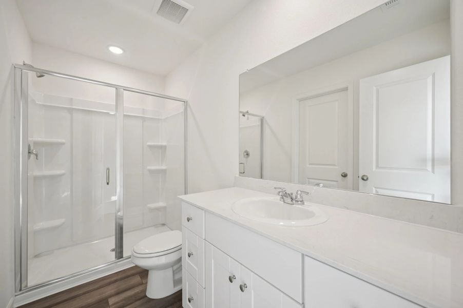 Representative furnished interior of a home built from the Rayne by Starlight Homes in Coyote Meadows, Anna (Image 18).