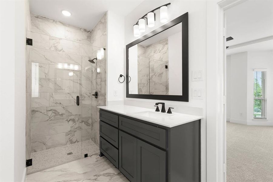 Furnished interior view inside a new home in Summit Parks, DeSoto (Image 8).