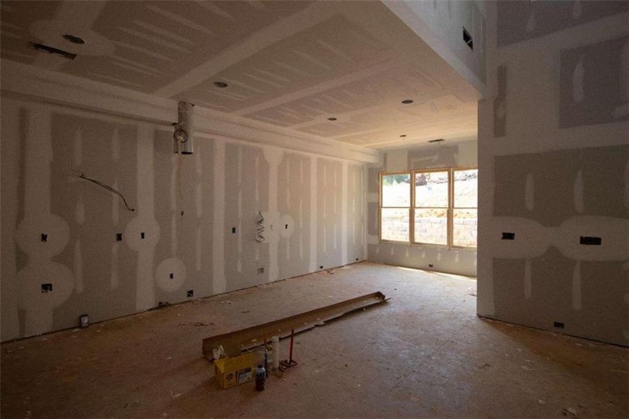 In-progress construction of a new home in , Monroe, GA (Image 69).