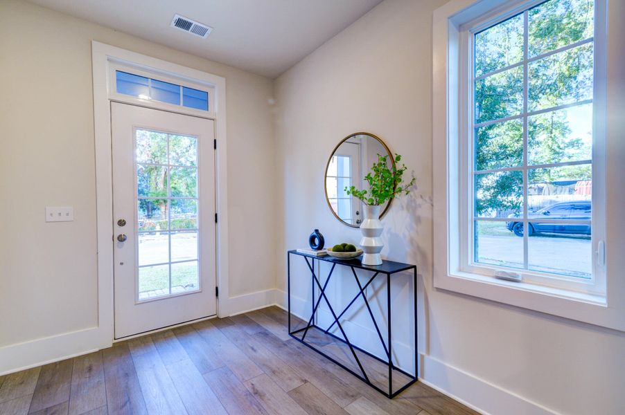 Furnished interior view inside a new home in Walk at Park Circle, North Charleston (Image 7).