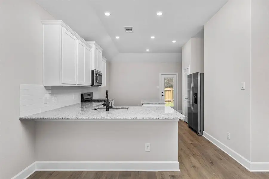 Furnished interior view inside a new home in Princeton Heights, Princeton (Image 4).