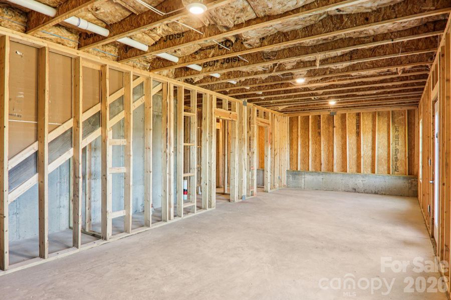 In-progress construction of a new home in Rydele Heights, Asheville, NC (Image 35).