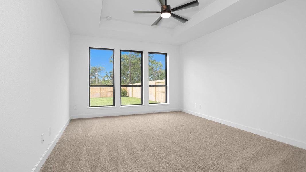 Spacious, unfurnished interior of a new home in Sienna 55' - Valencia, Missouri City (Image 6). Spacious, unfurnished interior of a new home in Sienna 55' - Valencia, Missouri City (Image 6).