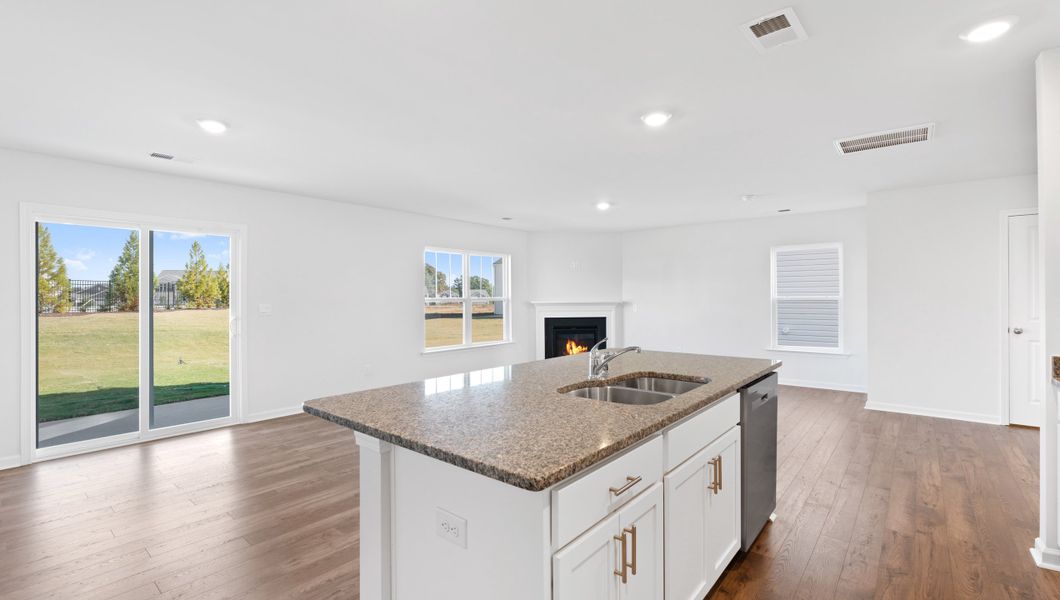 Representative furnished interior of a home built from the AISLE by D.R. Horton in Seneca Falls, Seneca (Image 9).
