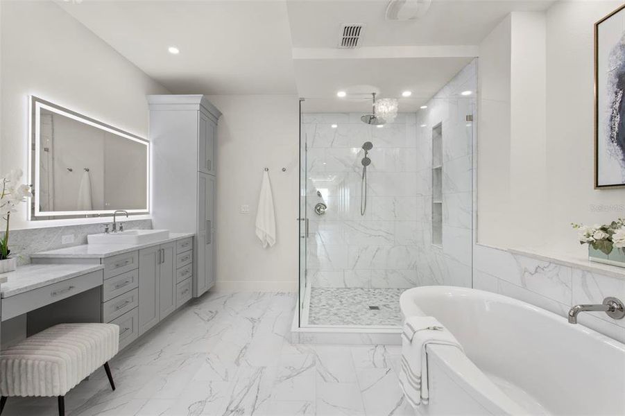 Furnished interior view inside a new home in , Tierra Verde (Image 11). Furnished interior view inside a new home in , Tierra Verde (Image 11).