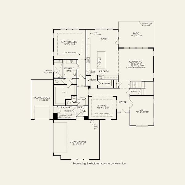 2D floor plan layout for the Hampton by John Wieland in Blume Estates, Harrisburg, NC (Image 6). 2D floor plan layout for the Hampton by John Wieland in Blume Estates, Harrisburg, NC (Image 6).