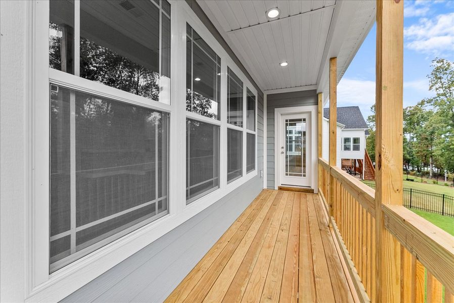 Representative exterior details of a home built from the Emilia Elite by Enchanted Homes in Pointe Summit, Slater-Marietta (Image 29).