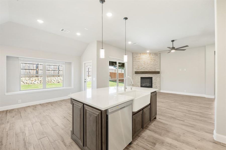 Furnished interior view inside a new home in Mockingbird Heights Classic 60, Midlothian (Image 10). Furnished interior view inside a new home in Mockingbird Heights Classic 60, Midlothian (Image 10).