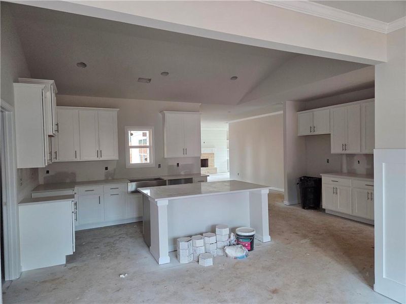 In-progress construction of a new home in , Bethlehem, GA (Image 13).